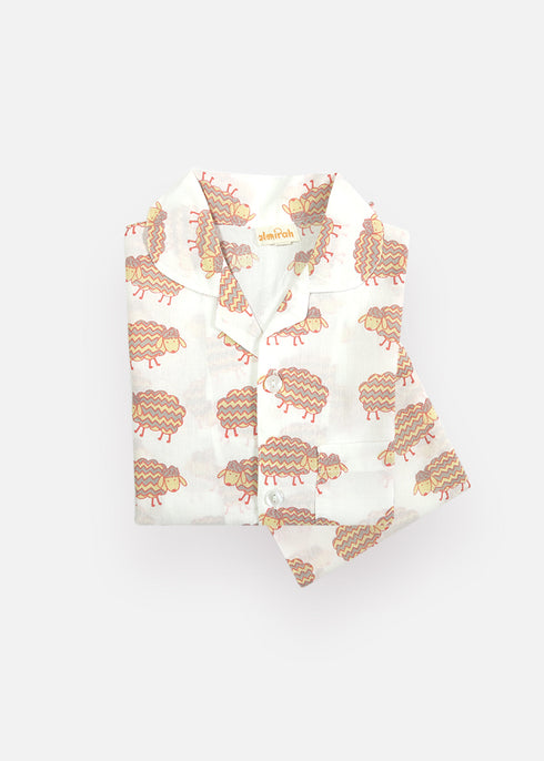 Kids Pajama Set Sheep